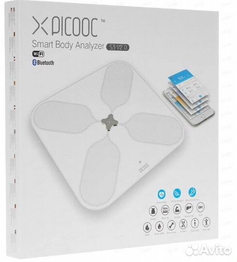 Весы Picooc S3 V2 белый