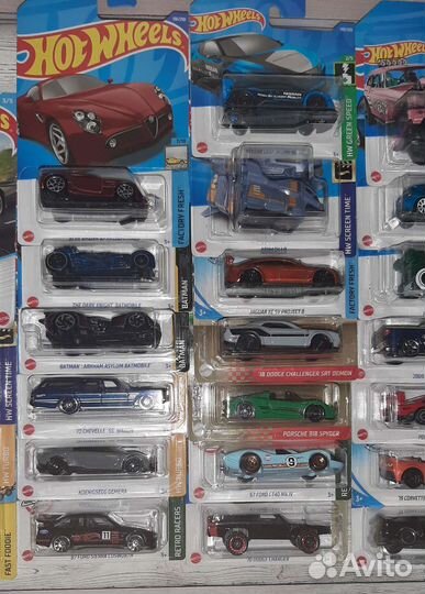 Hot wheels модели