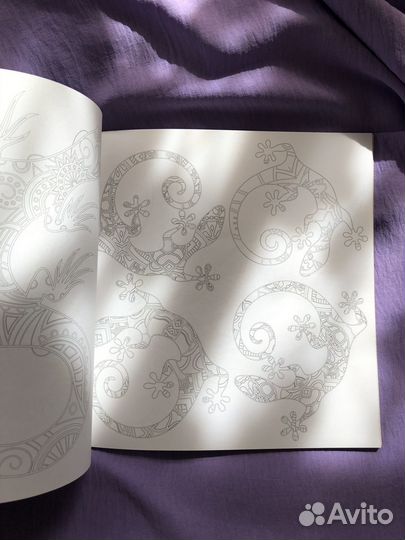 Раскраска антистресс Арт-терапия