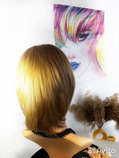 Накладка из натуральных волос