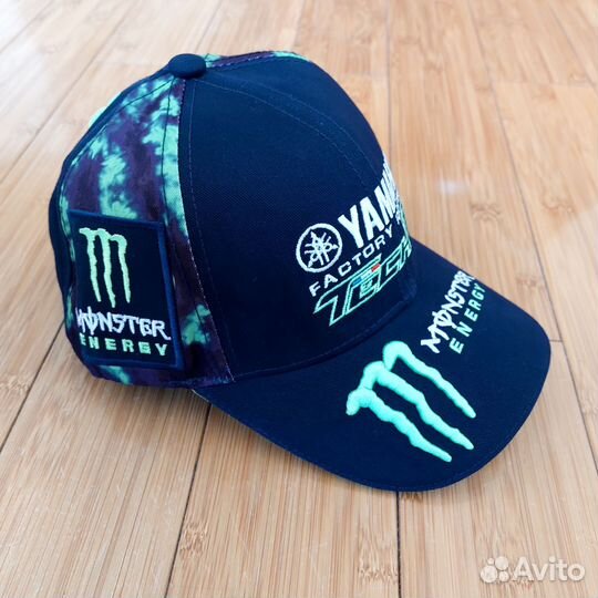 Кепка бейсболка Monster Energy синяя