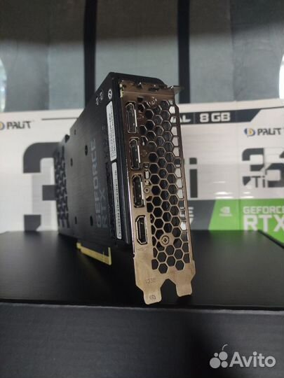 Видеокарта Palit rtx 3060ti (Гарантия 100к)