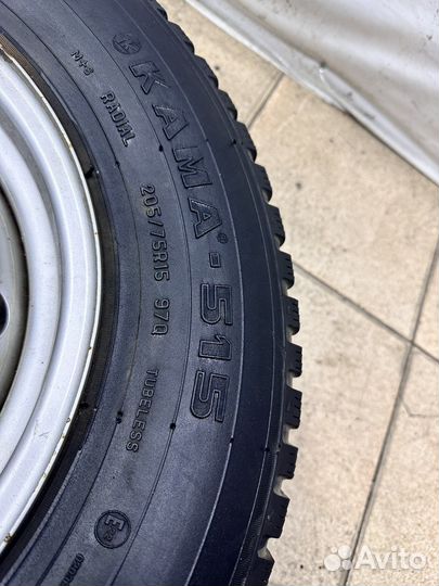 Колесо на Ниву 205 75 15R зимние -зима 1шт