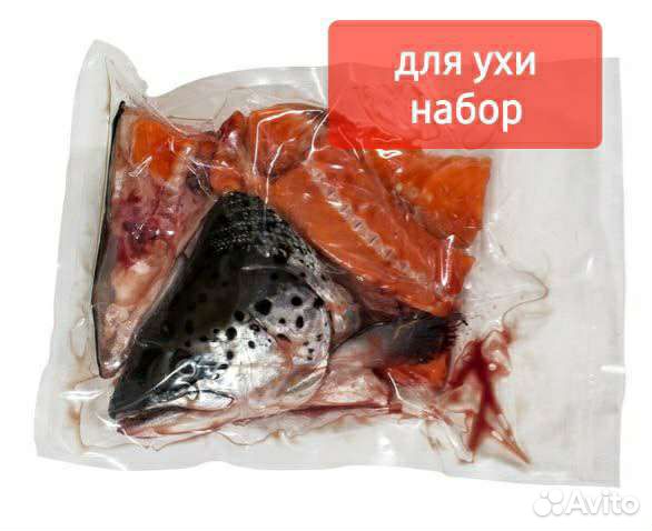 Головы семги. Обрези лососевых свежие