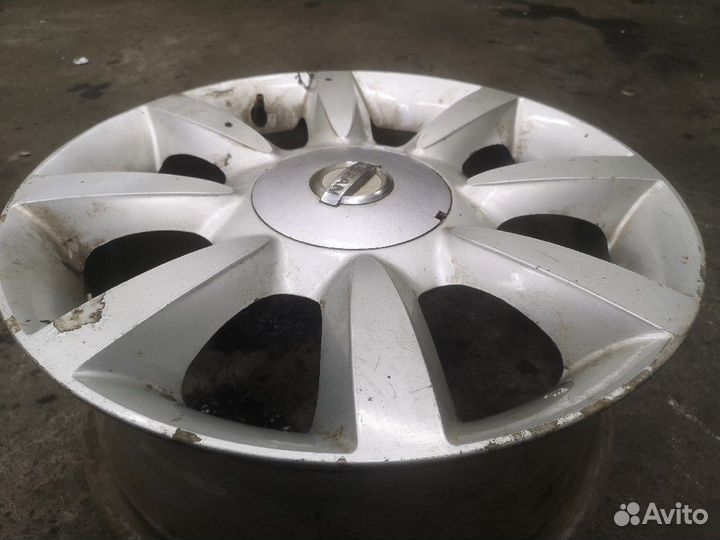 Диск литой Nissan 17, 5x114.3, ET 55, 7J поштучно