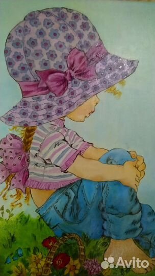 Картина в детскую спальню для девочки