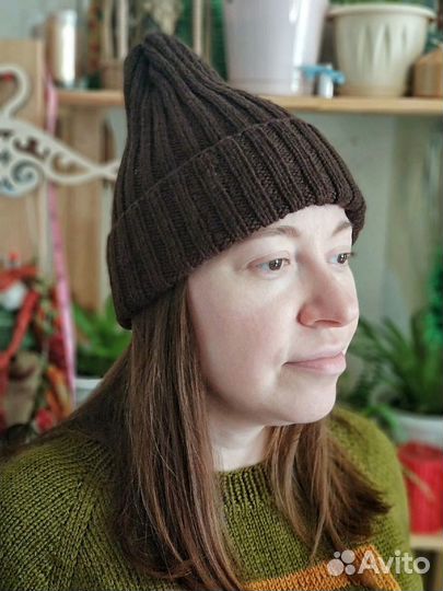Шапка женская вязаная