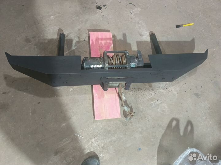 Лебедка на ниву усиленный бампер нива