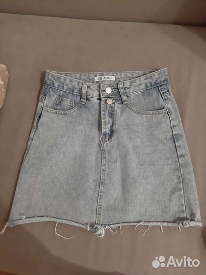 Джинсовая юбка