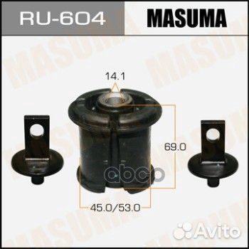 С-б.зад.рычага honda civic EU/EP/ES 01-06 RU604