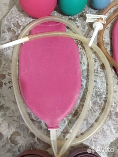 Груши для спринцования и для клизм, мед.жгуты