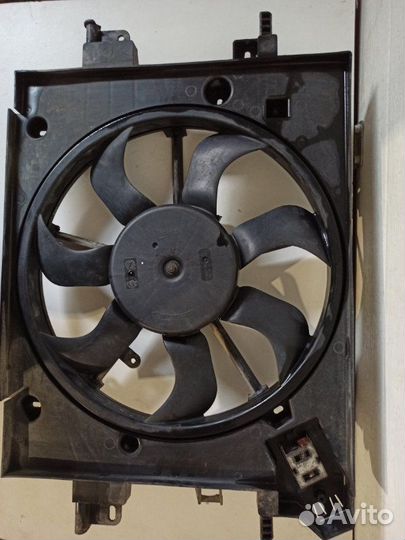 Вентилятор охлаждения радиатора Renault Duster HSA