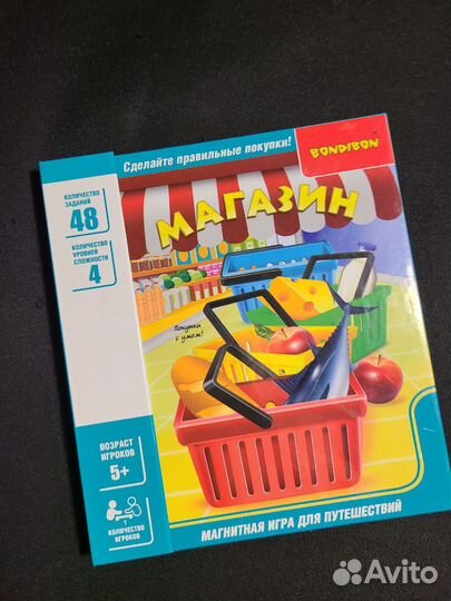 Магнитная логическая игра Bondibon 