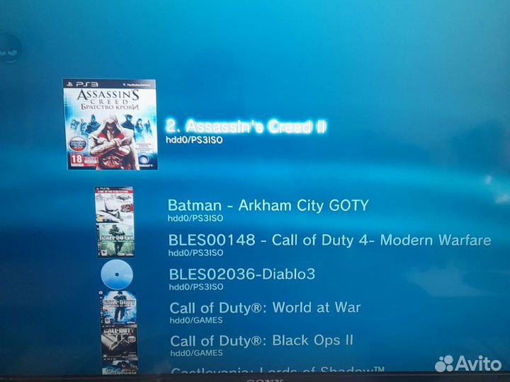 Sony PlayStation 3 super slim 500gb прошитая 38игр