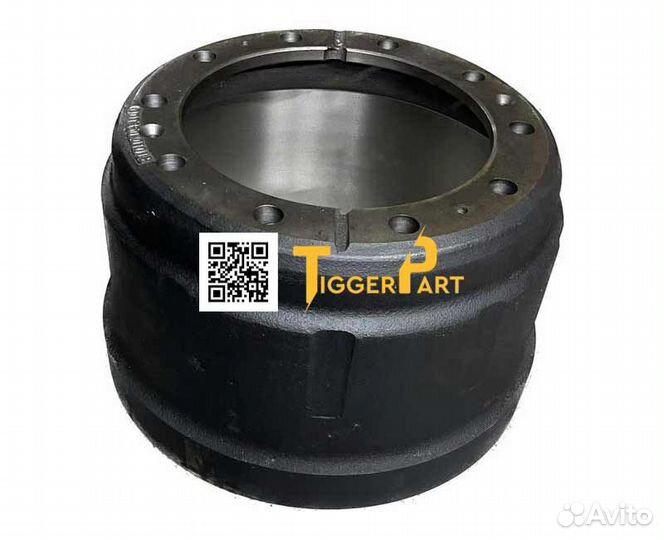 Барабан тормозной задний D420 H280 10 отверстий ho