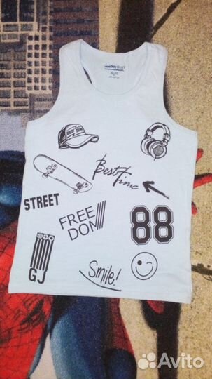 Борцовка и футболка