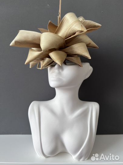 Ваза декоративная, интерьерная для сухоцветов