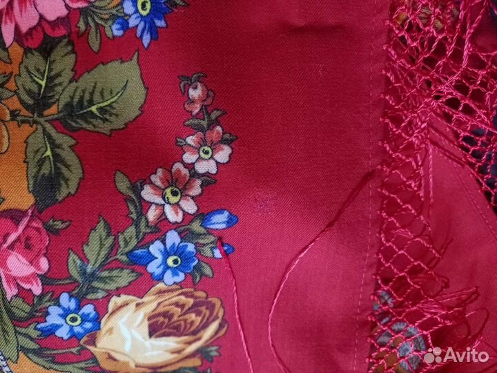 Шаль Рыжее лето Б.У для Ю