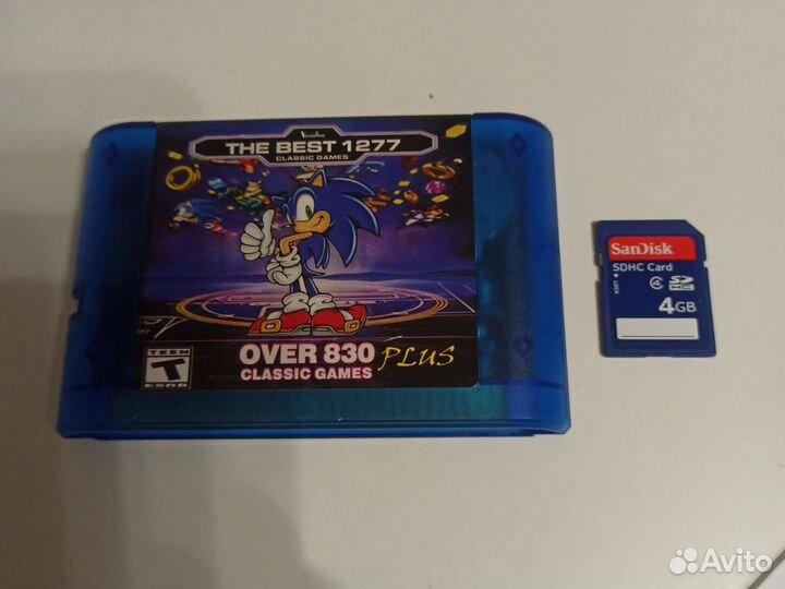 Флэш картриджи sega