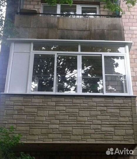 Балкон пвх под ключ