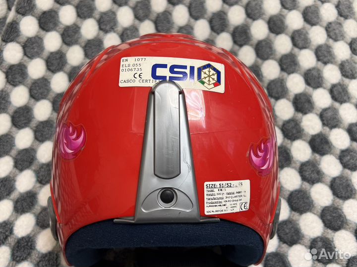 Горнолыжный шлем детский 51/52 см