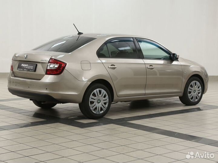 Skoda Rapid 1.6 МТ, 2018, 120 000 км