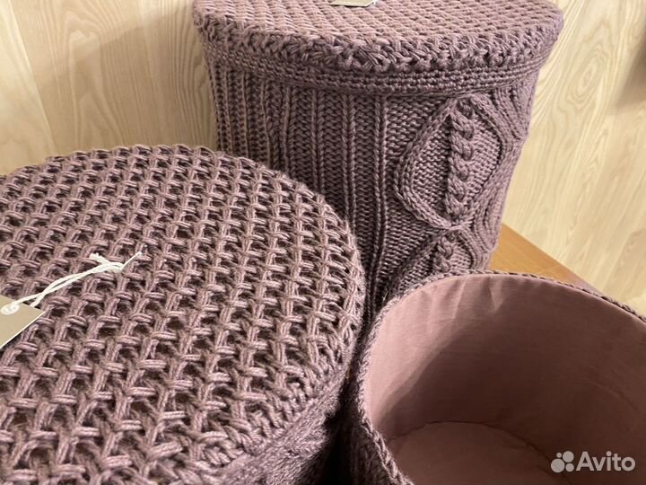 Комплект корзин для интерьера