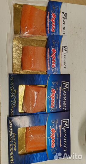 Филе Лосося / Форели холодного копчения (хк)