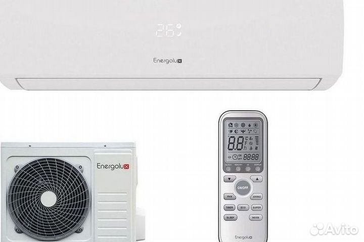 Сплит система с установкой