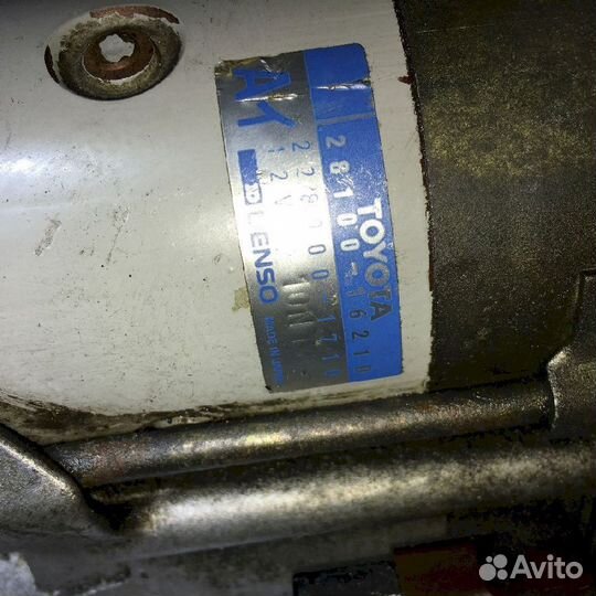 Стартер 4A-FE Toyota Corolla AE101 2810016210 2280
