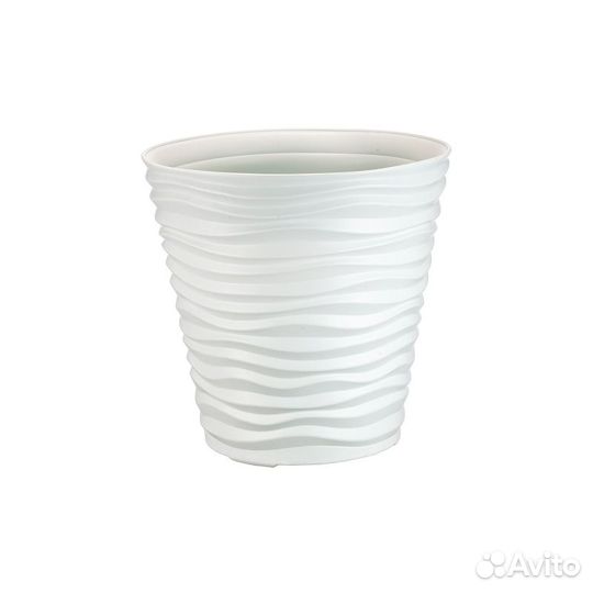 Кашпо Дюна 50,0 л 460х460х450 мм Белый 1/3
