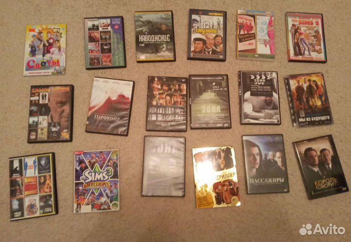 DVD, фильмы, большая коллекция игр