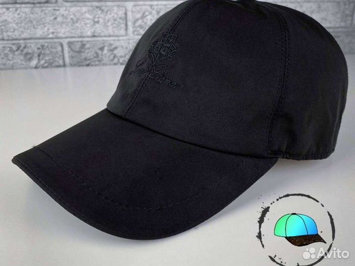 Кепка Loro Piana Premium Чёрная