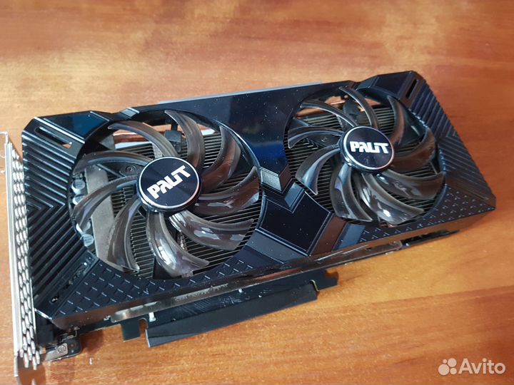 Видеокарта Palit GeForce GTX 1660 Dual (Ремонт)