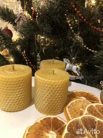 Свечи из натуральной вощины