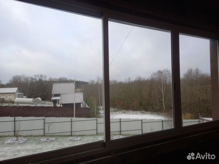 Алюминиевая балконная рама