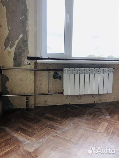 Монтаж системы отопления