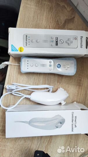 Геймпад wii + nunchuk