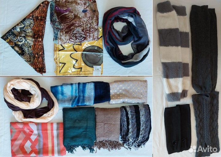 Платки, палантины, митенки, гетры
