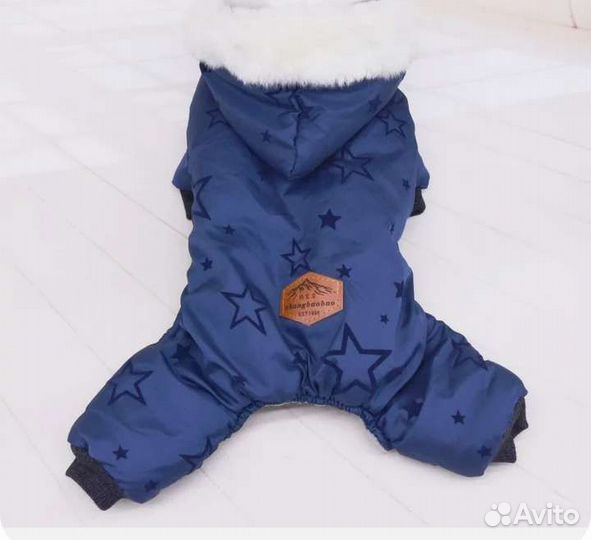 Зимний комбинезон для собак мелких пород