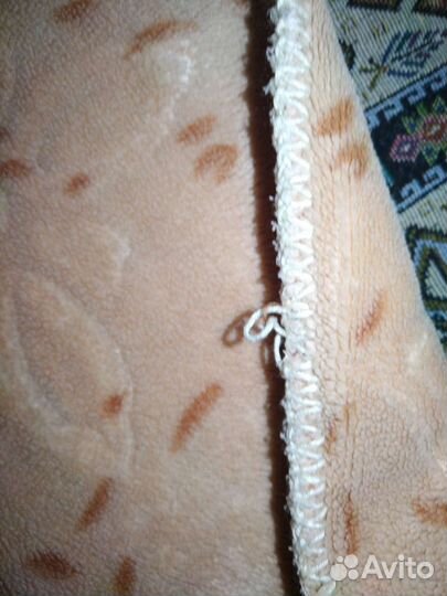 Плед детский плюшевый