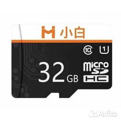 Карта памяти Xiaobai Micro SD Memory Card 32GB (Bl