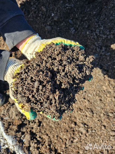 Чернозем в мешках из состава 5 компанента