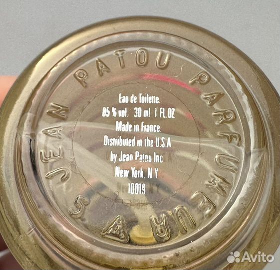 Jean Patou Eau de Patou 30 мл винтаж