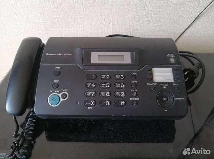 Телефон факс panasonic