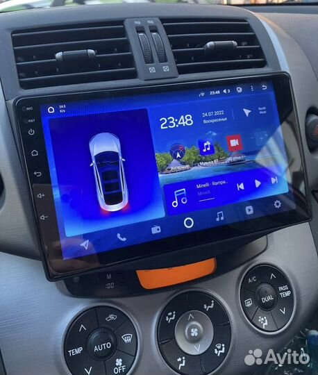 Штатная android магнитола Toyota Rav 4