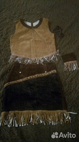 Костюм индейца на девочку 42-44 р-р (прокат)