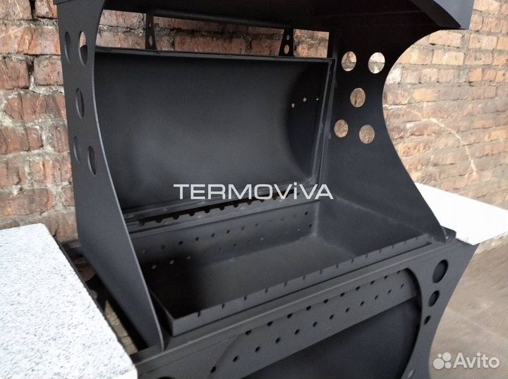 Мангал коптильня