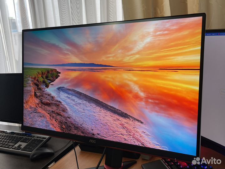 AOC Q27G2U/BK 144 гц wqhd топ монитор