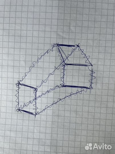 Каркас для детского домика вигвам